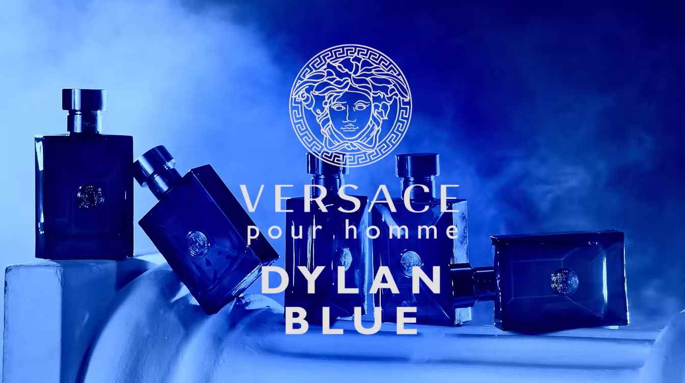 Реклама туалетной воды для мужчин от итальянского модного дома Versace