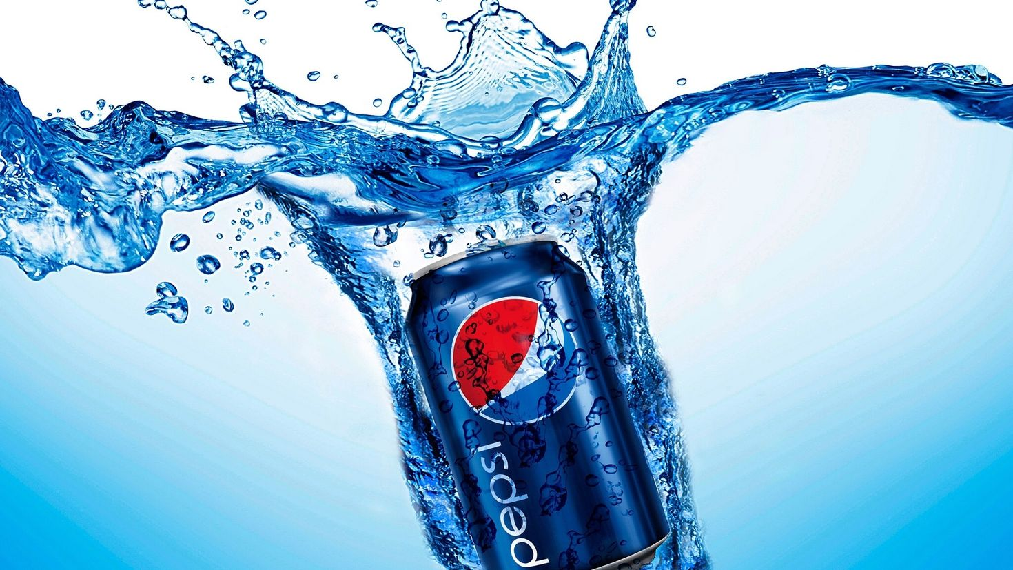 Pepsi использует синий не только в качестве основного цвета на упаковке, но и в рекламных кампаниях.